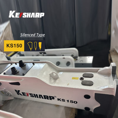Triturador hidráulico tipo caixa KS150 / triturador hidráulico tipo caixa para mineração